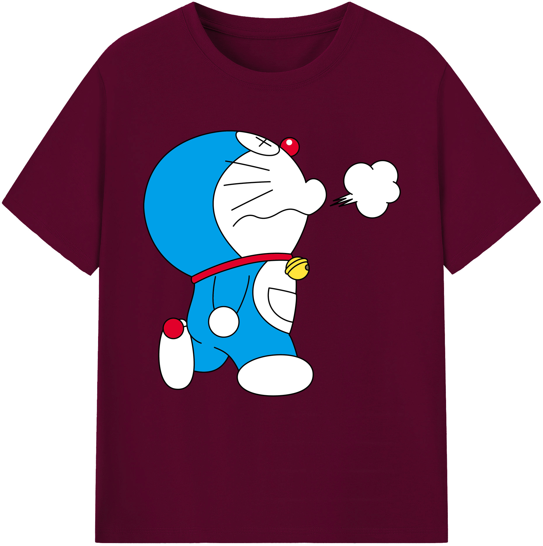 （画像用） ドラえもん Doraemon レディースカジュアルプリントTシャツ（綿100％）